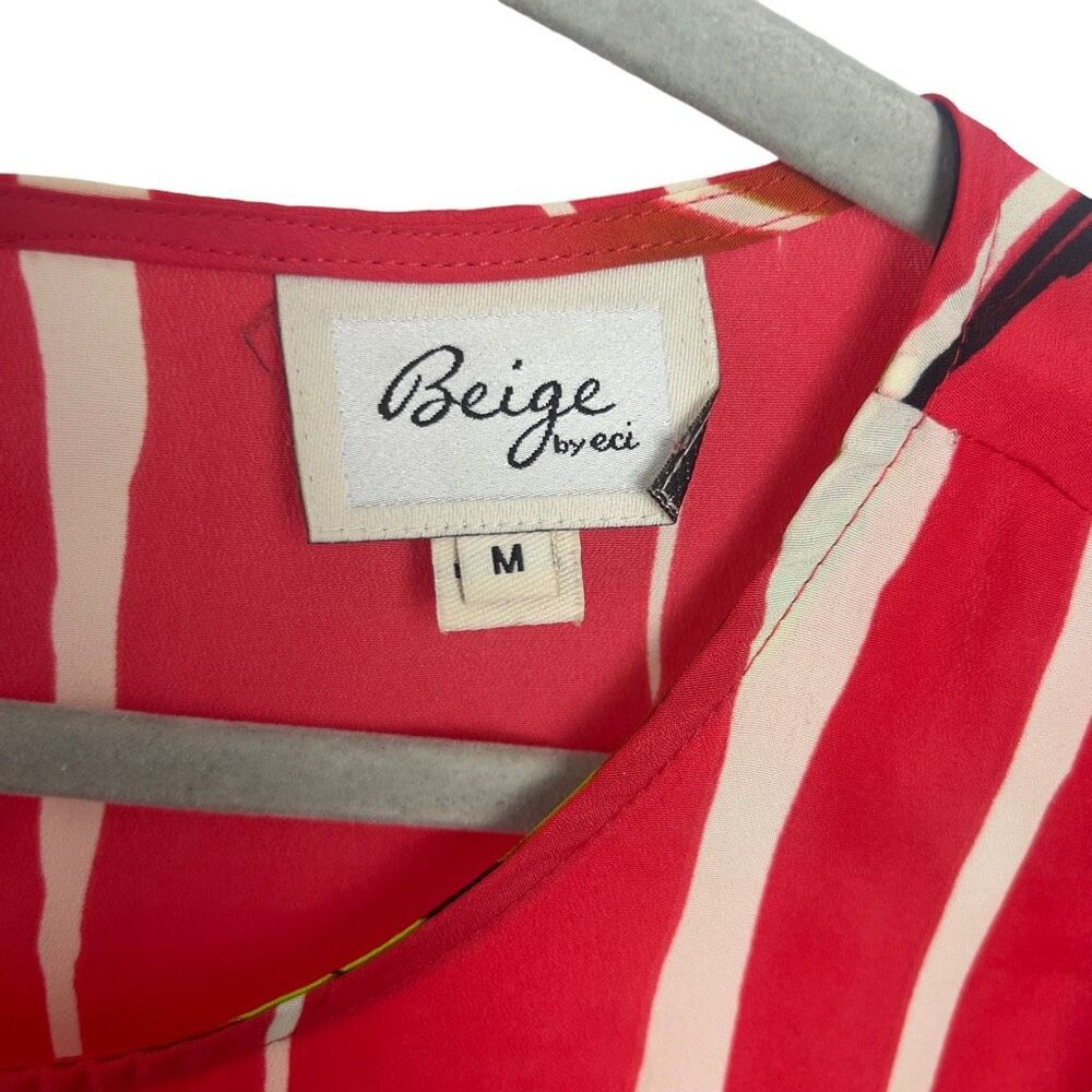 Beige multi Color blouse - Picture 6 of 11
